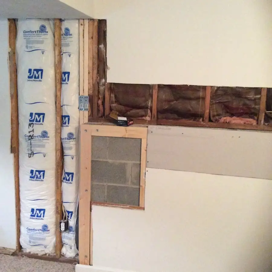 Wall insulation replacement during Structural Drying in Perry Heights